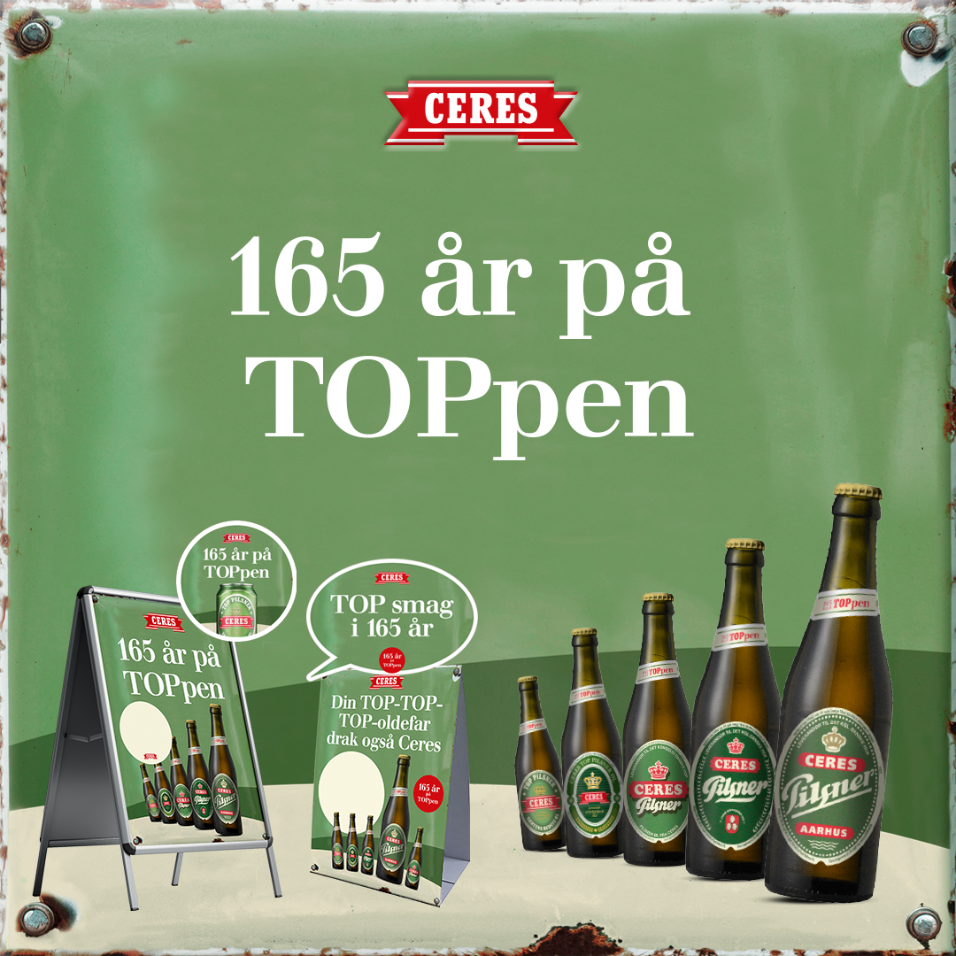 Ceres TOP forårs- og efterårskampagne 2021 - Reklamebureau i Aarhus